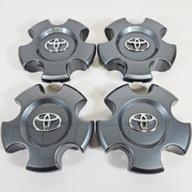 2018-2021 Toyota Tundra 75159D 20&quot; Wheel MEDIUM GRAY Center Caps 4260B-0C080 SET - £146.17 GBP