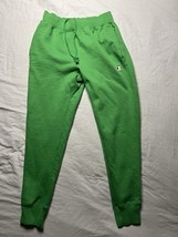 Champion Reverse Weave Joggers Men’s Medium Green Tappered Sweatpants Po... - $20.00