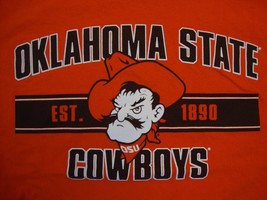 NCAA Oklahoma State University OSU Cowboys Sportswear Fan T Shirt Size L - £12.84 GBP