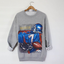 Vintage Denver Broncos Football NFL Sweatshirt Large - $36.77