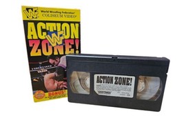 Action Zone! -  VHS Tape WWF WWE Wrestling - £5.97 GBP