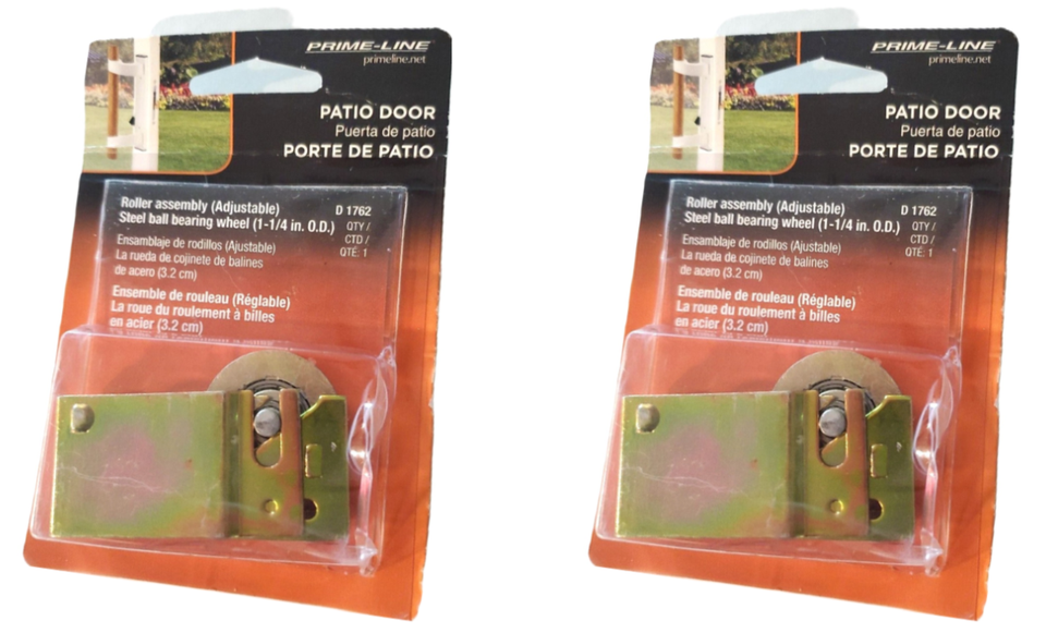 Patio Door Ball Roller 1-1/4&quot; Alloy Steel Prime-Line D1762 (2-Pack) - $1.98