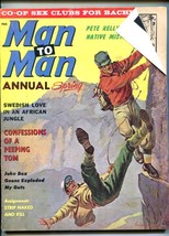 MAN TO MAN ANNUAL -SPG 1961-SUNKEN TREASURE-TAMPA BAY CHEESECAKE-PULP FI... - $47.53