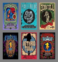 6 Jethro Tull Magnets - £23.56 GBP