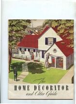 Home Decorator and Color Guide Booklet by Sherwin Williams 1938 Paint Wa... - $17.82