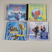 Childrens CD Lot of 4 Club Oscar, Frozen, Suart Little, Happy Feet - 2 Are New - £10.88 GBP