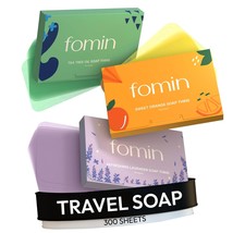 FOMIN - Antibacterial Paper Soap Sheets for Hand Washing - (300 Sheets) ... - $494.20 MXN