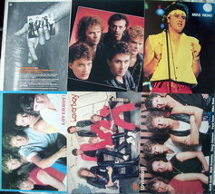 LOVERBOY ~ (22) Color and B&amp;W Vintage Clippings, Articles, PIN-UPS frm 1982-1986 - £8.55 GBP