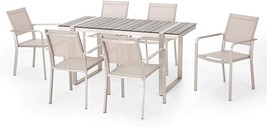 Christopher Knight Home Colfax Dining Sets, Gray + Silver - $1,453.99