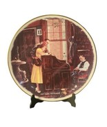 Norman Rockwell&#39;s &quot;The Marriage License&quot; Plate by Gorham 10 3/4&quot; - £12.38 GBP