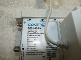 Axing SES 996-09 Premium-Line MultSwitch w/SZU 99-14 Power Supply - £72.64 GBP