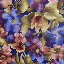1 Yard VTG Fabric Floral Hawaiian Garden Collection Kings Road - £7.56 GBP