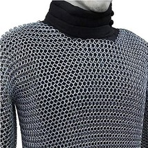 Butted Aluminum i chainmail Shirt i Medieval Armor i armor costume / larp - £77.89 GBP
