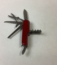 Vintage Stainless Steel Red Army Camping Multi-Tool With 11 Tools - $364.70 MXN