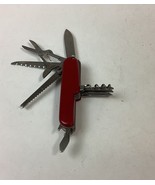 Vintage Stainless Steel Red Army Camping Multi-Tool With 11 Tools - $364.70 MXN