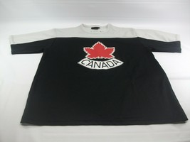 Team Canada Molson Canadian Beer Black Gray XL T Shirt - £12.11 GBP