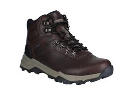 Khombu Mens Hiking Boots Brown Waterproof Memory Foam Leather Upper Memo... - €62,67 EUR