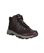 Khombu Mens Hiking Boots Brown Waterproof Memory Foam Leather Upper Memo... - €62,67 EUR