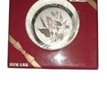 Himark Giftware Japan Gold/Silver 6.5&quot; Plate Art of Chokin Design 24K Go... - $15.59