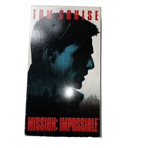 Mission Impossible VHS Movie Tom Cruise Action PG-13 - £7.78 GBP