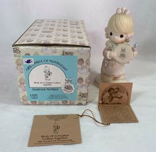 Precious Moments : Birds of a Feather Collect Together E-0106, 1986  w/Box - £11.16 GBP