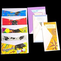Graduation Greeting Card Lot Of 8 Cards Mix Lot No Duplicates with Envelopes - £9.72 GBP