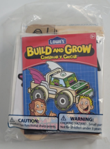 Monster Truck Lowes Build and Grow Kids Wooden Toy Set Kit NEW Vehicle DIY - $9.99