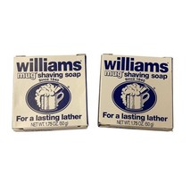 Lot of 2 Williams Mug Shaving Soap, 1.75 Oz Each, Wear to Boxes - $38.00