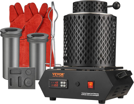 Electric Melting Furnace, 1350W Electric Gold Smelting Furnace Kit, 2102... - $327.97