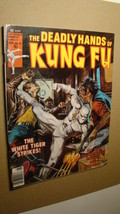 Deadly Hands Of Kung Fu 27 *Solid* Earl Norem Art Early White Tiger Mantlo Story - £38.31 GBP