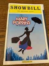 Disney&#39;s Marry Poppins SHOWBILL (Scarlett Strallen, Adam Fiorentino) - $46.39