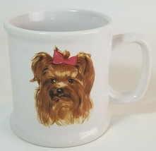 Yorkshire Terrier Puppy Dog Breed Yorkie Heavy Coffee Mug - $14.80