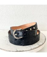 Rod Patrick Boots Mens Western Belt 1.5 in Taper 42 Genuine Black Caiman... - $292.05