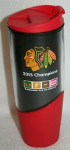 Dunkin’ Donuts 2015 Chicago Blackhawks Champions Insulated Travel Cup Tumbler - £15.78 GBP