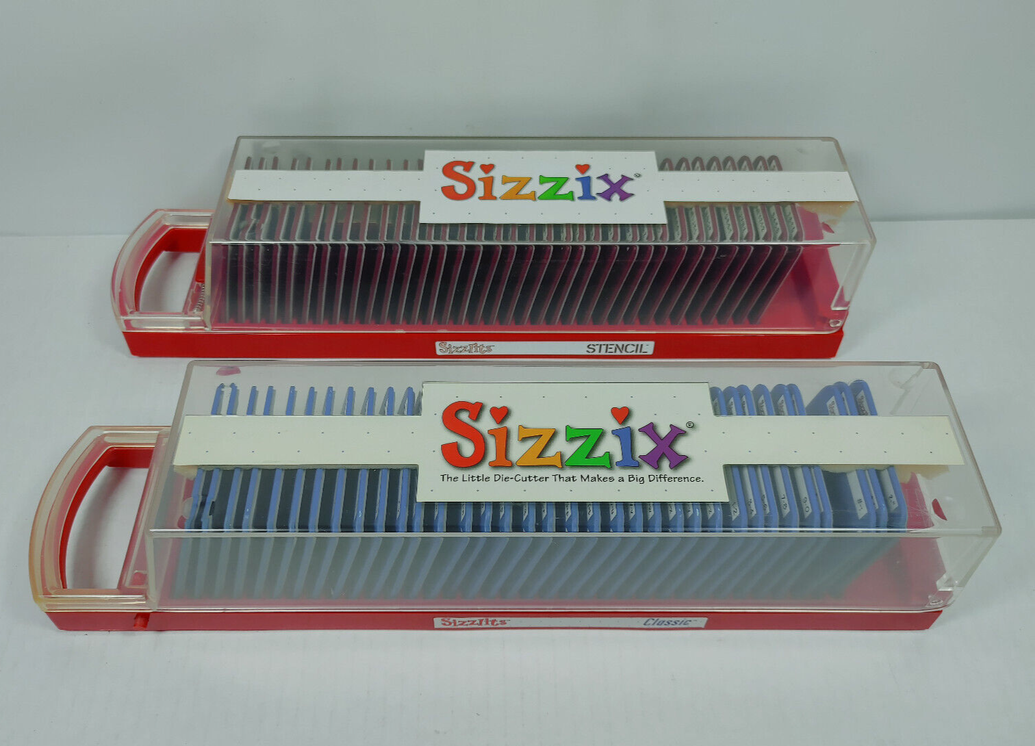 Primary image for Sizzix Sizzlets Alphabet Complete Set Classic & Stencil Upper & Lower Case