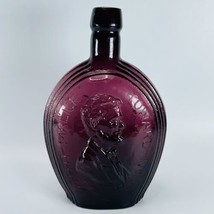 Wheaton Amethyst Glass Purple Bottle Lincoln Malice Toward None Decanter... - £38.49 GBP