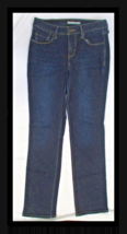 Levi 505 Straight Leg Jeans Dark Wash Mid Rise Size 4 W27 x L32 - $24.74