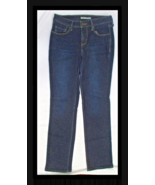 Levi 505 Straight Leg Jeans Dark Wash Mid Rise Size 4 W27 x L32 - $453.83 MXN