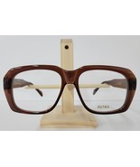 Ultra Goliath II Eyeglasses Dark Brown Crystal  Size 62m Authentic New  - $299.95