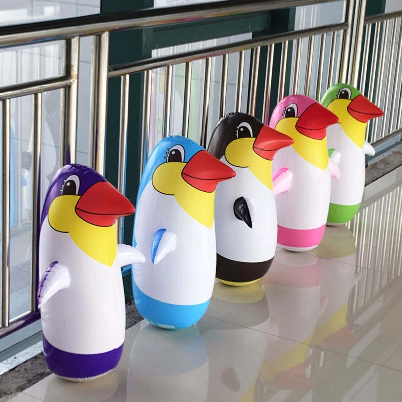 36cm/45cm/70cm PVC Inflatable Toy Creative Lifelike Cartoon Penguin Tumbler for - £10.87 GBP+