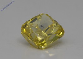 Radiant Cut Loose Diamond (1.04 Ct,Yellow(Irradiated) Color,SI1 Clarity) - £1,112.00 GBP