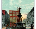 Tyler Davidson Fountain Cincinnati Ohio OH UNP DB Postcard V21 - £1.52 GBP