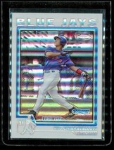 2004 Topps Chrome Refractor Baseball Card #251 Vito Chiaravalloti Blue Jays - £15.36 GBP