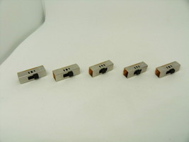 5x Pack Lot Small Slide Toggle Switch Slider 3 Positions 5 Pins 2P3T SS-... - $12.78