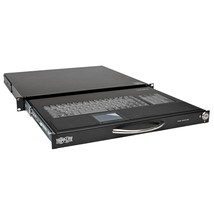 TRIPP LITE 1U Rackmount Keyboard with KVM Cable Kit for 2-Post or 4-Post... - $752.99