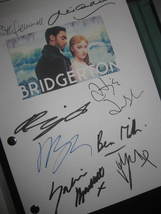 Bridgerton Signed TV Pilot Script Screenplay X8 Autographs Phoebe Dynevor Regé-J - £15.63 GBP