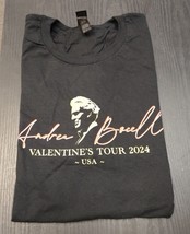 Andrea Bocelli Valentine&#39;s US Tour 2024 T-shirt ⭐️NEW⭐️ - $20.24