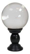 Wicca Occult Witchcraft Paranormal Witch Crystal Glass Gazing Ball On Stand - £47.89 GBP