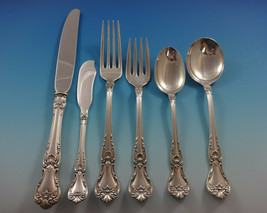 Memory Lane by Lunt Sterling Silver Flatware Set For 12 Service 74 Pieces - £2,799.16 GBP
