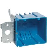 Carlon B234ADJ Outlet Box, New Work, 2 Gang, 3-5/8-Inch Length by 5-5/8-... - $32.47 CAD